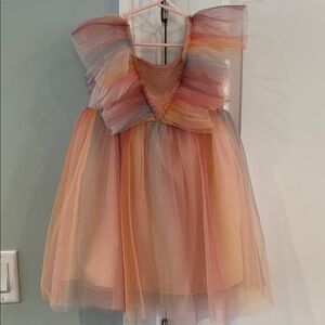 H&M Pink Sleeveless Sweetheart Sundress for Weddings